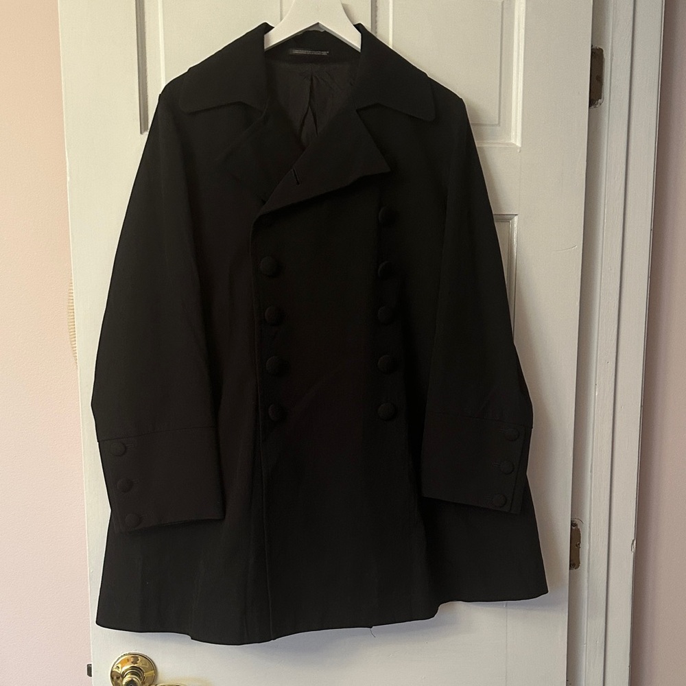 Elegant Black Women's Trench Coat
